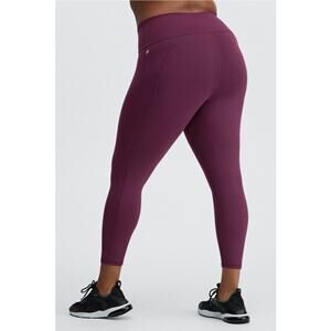 Fabletics Define Legging 7/8 NWT 3X Burgundy